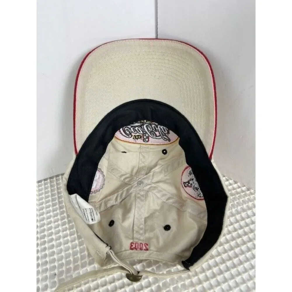 The Coca-Cola Racing Family Hat NASCAR Greatest Team Ever‎ Assembled Tan Cap